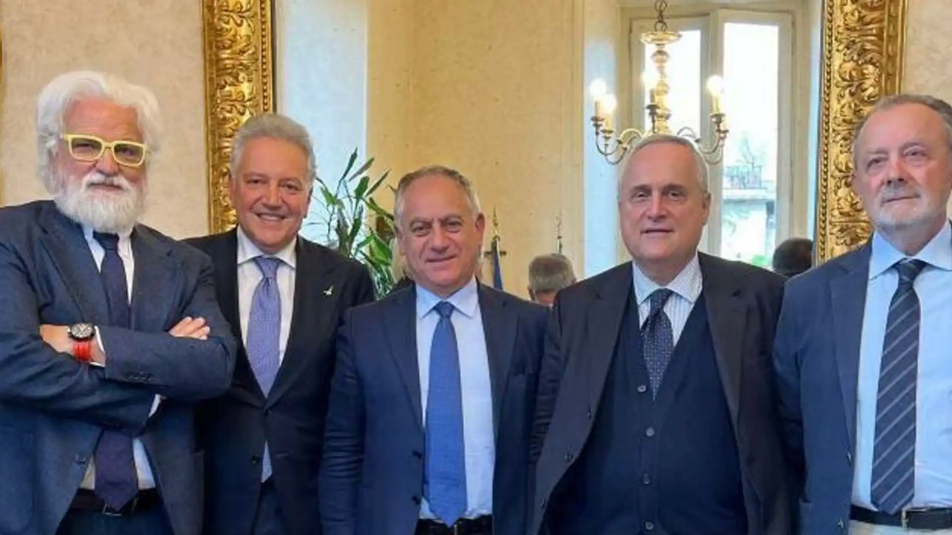 Politica: ieri a Roma il vertice tra i coordinatori regionali del centrodestra con Claudio Lotito.